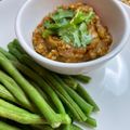 รูป Cooksnap ของ POMMY KITCHEN เมื่อเขาทำ น้ำพริกหนุ่ม ง่ายสุดๆ อร่อยด้วย