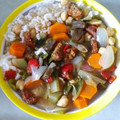 El cooksnap de Carmeta cuando hizo Garbanzos con arroz y chorizo en Thermomix.