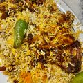 Sarosh Zeeshan's cooksnap of when they made Tikka Biryani.