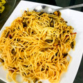 Anamta Azeem's cooksnap of when they made Spicy Spaghetti.