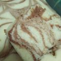 Cooksnap dari Yannita Stn untuk resep Bolu zebra kukus ekonomis