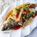 Cooksnap ha.lim39 semasa beliau membuat Siakap Spicy Plum Sauce.
