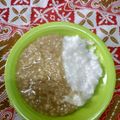 Cooksnap dari Nungky Pasya untuk resep Bubur Merah Putih Weton RICE COOKER