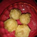 Cooksnap dari bubuelfatih untuk resep Pempek adaan bulat Iwak tenggiri