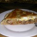 El cooksnap de Tamm Munch cuando hizo Tarta de carne, huevo y queso.