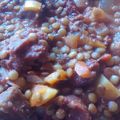 El cooksnap de Nico Varvara cuando hizo Guiso de lentejas.