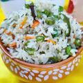 Madhu Jain का कुकस्नैप जब उन्होंने वेज पुलाव इन कुकर (Veg Pulao in cooker recipe in hindi) बनाया था।