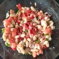 El cooksnap de Catlos cuando hizo Ensalada de alubias rojas con trampó.