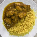 El cooksnap de Faela cuando hizo Pollo al curry Thai con cuscús.