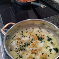 El cooksnap de Javi Gonzalez Ruiz cuando hizo Cocochas bacalao al pil pil.