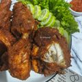 Cooksnap DiYos Nie semasa beliau membuat Ayam Goreng Berempah (Nasi Kandar).