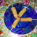 El cooksnap de Elisa Banegas cuando hizo Mini Banderillas de salchicha.