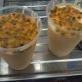 El cooksnap de Ginna Martinez cuando hizo Mousse de maracuyá.