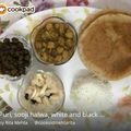 Rita mehta का कुकस्नैप जब उन्होंने महानवमी कन्या भोग प्रसाद (हलवा,पूरी,आलू चना) (Mahanavmi kanya bhog prasad recipe in Hindi) बनाया था।