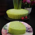 Cooksnap dari Minie Nora(MNKitchen) untuk resep Bolu Pandan Kukus