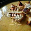 El cooksnap de Javier Beigbeder cuando hizo Crema de calabaza, calabacín y puerro light.