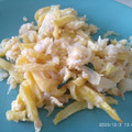 El cooksnap de Maria Español cuando hizo Bacalao a bras con atajo, una receta portuguesa.