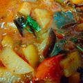 Shweta Khode Thengadi's cooksnap of when they made बटाटा वांगी रसा भाजी (batata vangi rassa bhaji recipe in marathi).