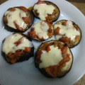 El cooksnap de Jenny cuando hizo Mini pizza de berenjenas.