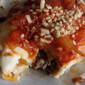 El cooksnap de Vero Robinson cuando hizo Canelones de acelga y carne picada.