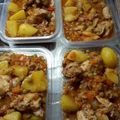 El cooksnap de Maria Cabrera cuando hizo Pollo estofado con arvejas y papas.