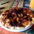 El cooksnap de Pedro Angel Lazarte cuando hizo Torta invertida de manzanas en sartén.