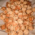 Cooksnap dari Sari Saleh untuk resep Onde Onde Ketawa Takaran Sendok