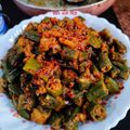 Meenakshi Verma( Home Chef) का कुकस्नैप जब उन्होंने स्पायसी सूजी भिंडी(spicy suji bhindi recipe in hindi) बनाया था।