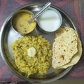 Chetna Shah's cooksnap of when they made કઢી ખીચડી (Kadhi Khichdi Recipe In Gujarati).