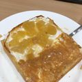 Hsin Jung Wang 的 酸溜溜蘋果醬配cream cheese吐司🍋🍎 cooksnap