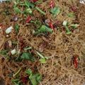 Cooksnap Julia ALeen Aireish semasa beliau membuat Bihun Goreng Simple.