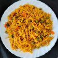 Dolly Kachhwani's cooksnap of when they made Vegetable vermicelli upma.