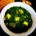 Leena Mehta's cooksnap of when they made Creamy Palak Paneer.