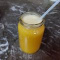 El cooksnap de Mariana Vega cuando hizo Licuado de durazno (sin leche).