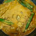 Cooksnap Ezzeyan Mu'izz semasa beliau membuat Kari daging.