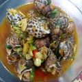 Cooksnap dari Reni ReNca untuk resep Kerang macan saos padang