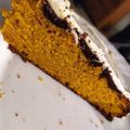 El cooksnap de Raquel Kake cuando hizo Tarta de calabaza de Halloween👻.