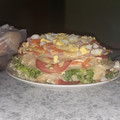El cooksnap de Andrea Barrios cuando hizo Torre de panqueques.