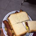 yvonne mariah's cooksnap of when they made Smoked Sausage and Egg Sandwich.