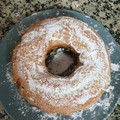 El cooksnap de Maribel Perez cuando hizo Bizcocho con natillas y trocitos de galleta.