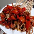 Cooksnap dari Swasty untuk resep Sate Jamur Tiram Sambal Kecap
