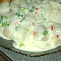 El cooksnap de Victoria cuando hizo Fideos con salsa Blanca con Jamón.