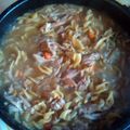 ashley301's cooksnap of when they made LG CHICKEN NOODLE SOUP.