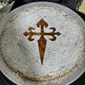 El cooksnap de Alberto Tercero Bernal cuando hizo Tarta de Santiago.