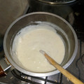El cooksnap de Verónica Buñola cuando hizo Salsa Blanca.