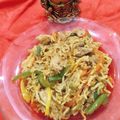 Moumita Bagchi's cooksnap of when they made এগ চিকেন সেজোয়ান নুডুলস (egg chicken Schezwan noodles recipe).