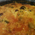 El cooksnap deVicente Gonzalez Sierra Chus cuando hizo Arroz de bacalao con setas.