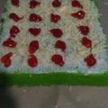 Cooksnap dari Bunda Ines untuk resep Bolu kukus pandan keju