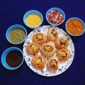 Harsha Solanki का कुकस्नैप जब उन्होंने रगड़ा पानी पूरी (Ragda pani puri recipe in hindi) बनाया था।