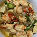 Cooksnap dari Mell untuk resep Taucho Udang Tahu Medan Pedas